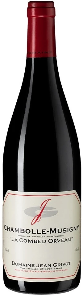 Вино Domaine Jean Grivot, Chambolle-Musigny AOC La Combe d'Orveau, 2022