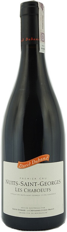 Вино David Duband Nuits Saint Georges Premier Cru Les Chaboeufs AOC 2011