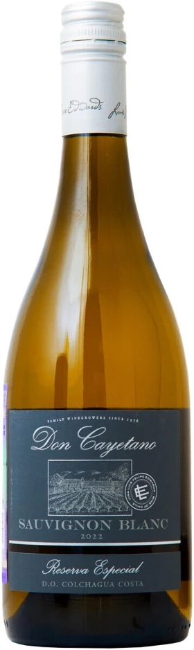 Вино Don Cayetano Sauvignon Blanc Reserva Especial, Colchagua Costa DO, 2022