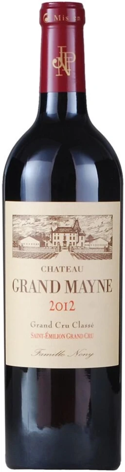 Вино Chateau Grand Mayne, Saint-Emilion Grand Cru AOC, 2012