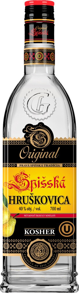 Водка Spisska Hruskovica Original Kosher 700 мл
