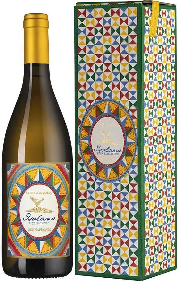 Вино Donnafugata, Isolano Etna Bianco DOC, 2020, gift box