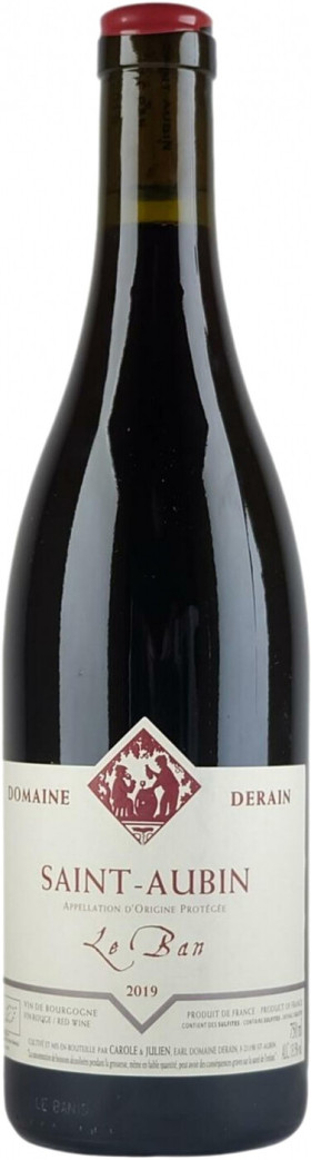 Вино Domaine Derain Saint Aubin Le Ban AOC 2019