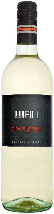 Вино Tre Fili Pinot Grigio, Provincia Pavia IGT, 2023