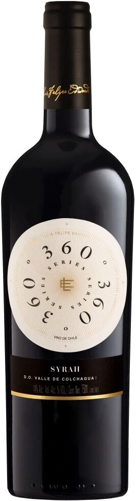 Вино Luis Felipe Edwards, 360° Syrah, 2017