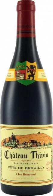 Вино Chateau Thivin, Clos Bertrand Cote de Brouilly AOC, 2018
