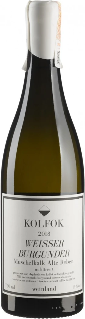 Вино Kolfok, Muschelkalk Alte Reben Weisser Burgunder, 2018