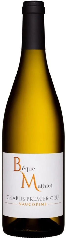 Вино Domaine Begue Mathiot, Chablis 1-er Cru Vaucopins AOC, 2023