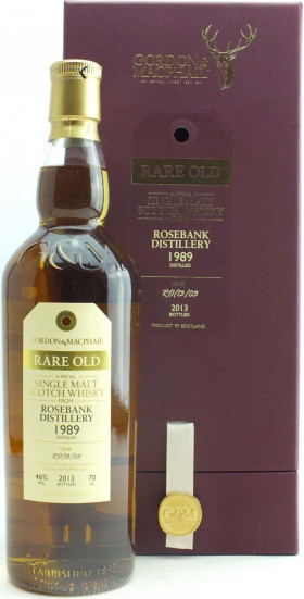 Виски Rare Old from Rosebank Distillery 1989 gift box 700 мл