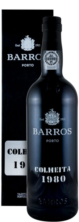 Портвейн Barros Porto Colheita 1980 gift box