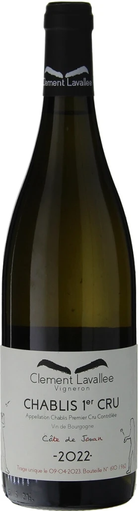 Вино Clement Lavallee, Chablis Premier Cru Cote de Jouan AOC, 2022