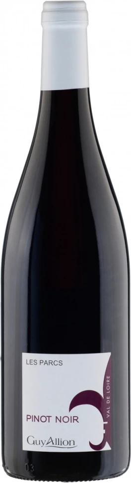 Вино Guy Allion, Les Parcs Pinot Noir, Val de Loire IGP, 2023