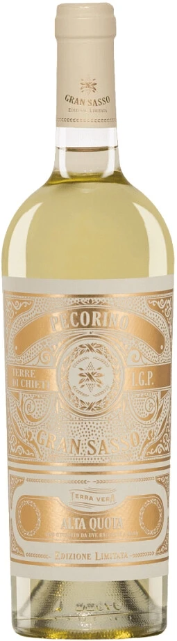 Вино Gran Sasso, Alta Quota Pecorino, Terre di Chieti IGP, 2023