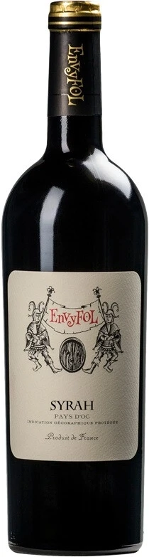 Вино Lavau, EnvyFol Syrah, Pays d'Oc IGP, 2023, 0.75 л