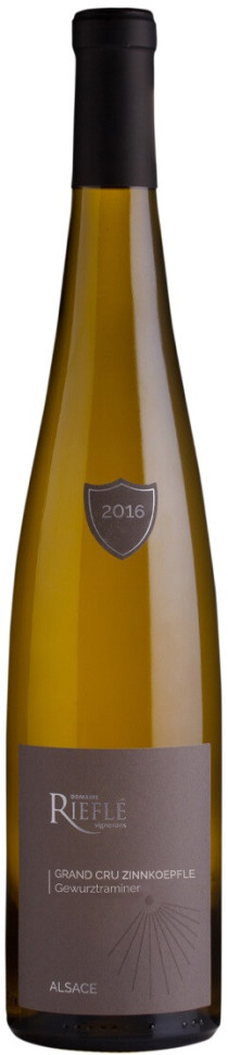 Вино Domaine Riefle Grand Cru Zinnkoepfle Gewurztraminer Alsace AOC 2016