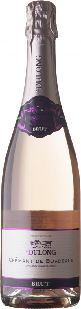 Игристое вино Dulong Cremant de Bordeaux AOP Brut Rose