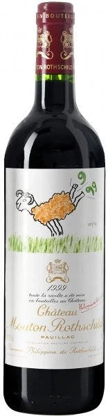 Вино Chateau Mouton Rothschild, Pauillac AOC Premier Grand Cru Classe, 1999