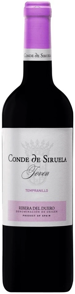 Вино Conde de Siruela Joven, Ribera del Duero DO, 2023