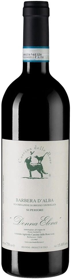 Вино Cascina delle Rose, Barbera d'Alba Superiore “Donna Elena DOC, 2014