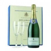 Шампанское Brut Champagne AOC 2 glasses gift box