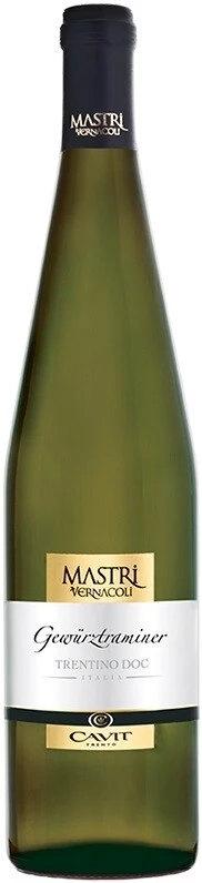 Вино Mastri Vernacoli Gewurztraminer, Trentino DOC, 2014