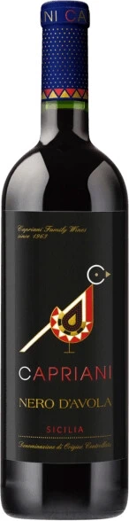 Вино "Capriani" Nero d'Avola, Sicilia DOC