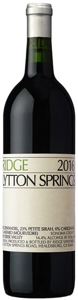 Вино Lytton Springs, 2016