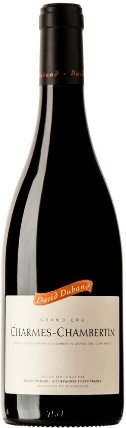 Вино David Duband Charmes Chambertin Grand Cru AOC 2018