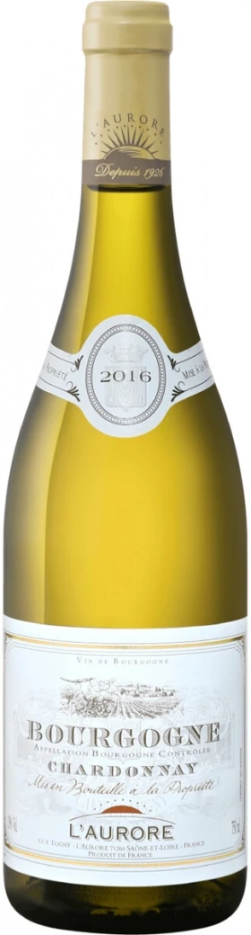 Вино Lugny L'Aurore, Bourgogne Chardonnay AOC, 2017