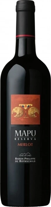 Вино Baron Philippe de Rothschild, MAPU Reserva Merlot 2009