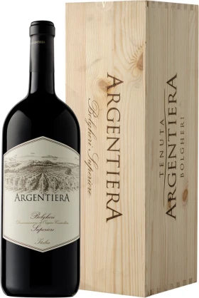 Вино Argentiera, Bolgheri Superiore DOC, 2021, wooden box, 3 л