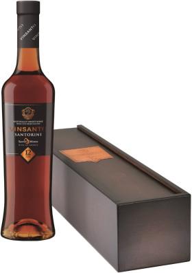 Вино Vinsanto Santorini PDO 12 Years Old 2002 wooden box