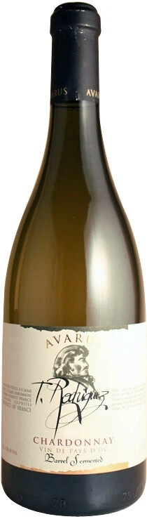 Вино Le Prieure Saint Sever, "Avarus" Chardonnay, VdP d'Oc, 2011