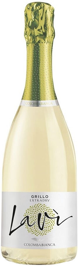 Игристое вино Colomba Bianca Lavi Grillo Extra Dry Sicilia DOC