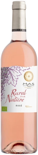 Вино Rural par Nature Rose, Pays d'Oc IGP, 2020
