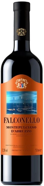 Вино Falconello Montepulciano d'Abruzzo DOC, 2022