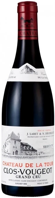 Вино Chateau de La Tour, Clos de Vougeot Grand Cru Vieilles Vignes AOC, 2013