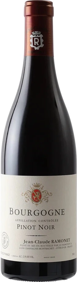 Вино Jean-Claude Ramonet, Bourgogne Pinot Noir AOC, 2021