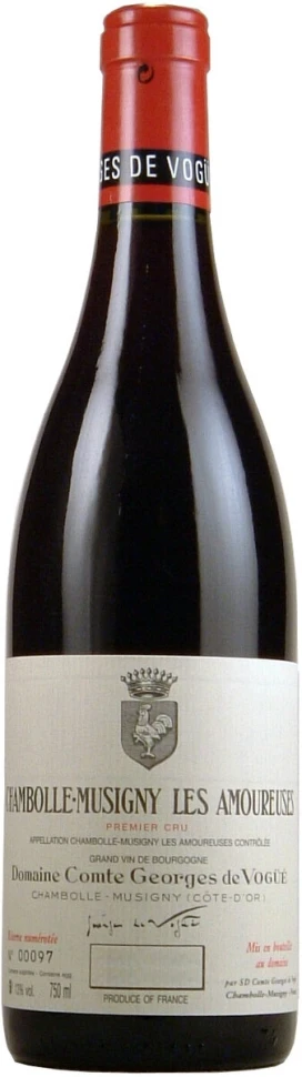 Вино Domaine Comte Georges de Vogue, Chambolle-Musigny Premier Cru Les Amoureuses AOC, 2019