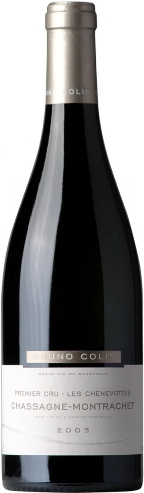 Вино Domaine Bruno Colin, Chassagne-Montrachet 1-er Cru Les Chenevottes AOC, 2009