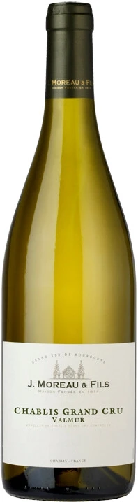 Вино J.Moreau & Fils, Chablis Grand Cru Valmur AOC, 2009