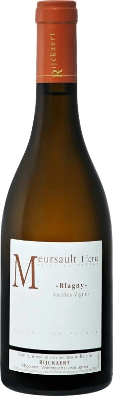 Вино Domaine Rijckaert, Meursault 1 er Cru Blagny Vieilles Vignes AOP, 2016