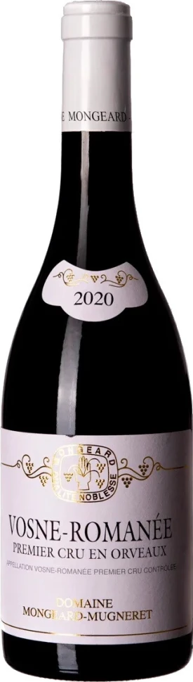 Вино Domaine Mongeard-Mugneret, Vosne-Romanee 1-er Cru "En Orveaux" AOC, 2020