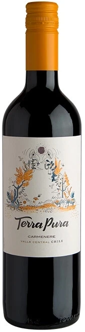 Вино "Terra Pura" Carmenere, Valle Central DO, 2023