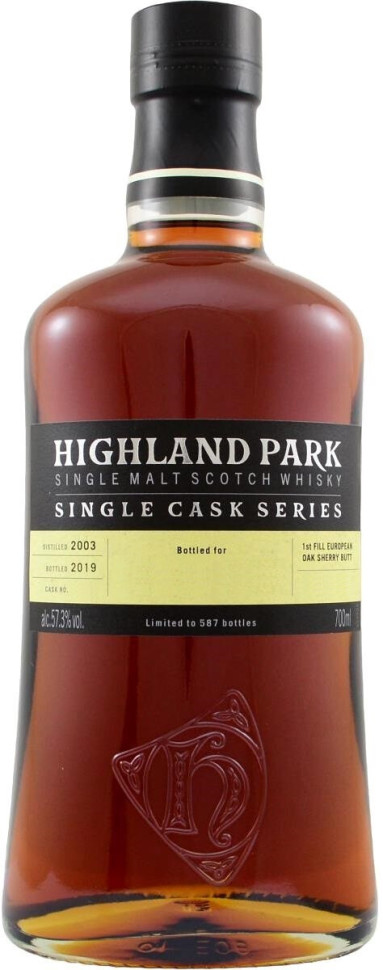 Виски Highland Park Single Cask 13 Years Old 62 6% 700 мл