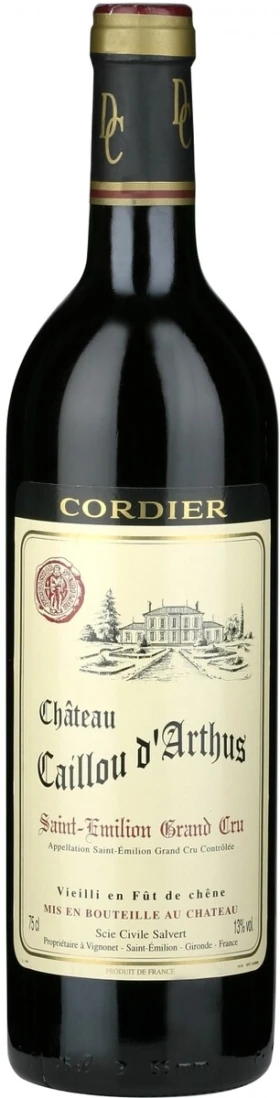 Вино Chateau Caillou d'Arthus, Saint-Emilion Grand Cru AOC, 2002