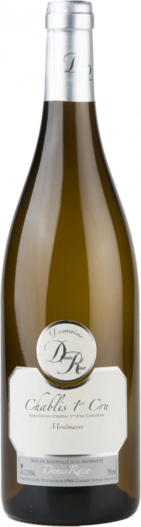 Вино Domaine Denis Race, Chablis 1er Cru Montmains AOC, 2017, 375 мл