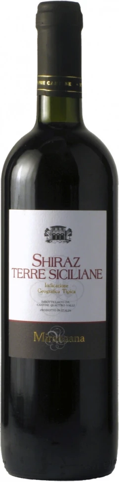 Вино "Miranzana" Shiraz, Terre Siciliane IGT
