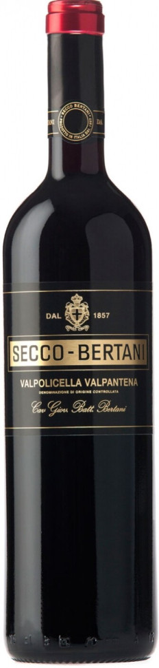 Вино Secco Bertani Valpolicella Valpantena DOC 2010 1500 мл