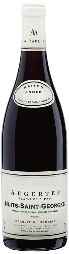 Вино Aegerter, Recolte du Domaine, Nuits Saint Georges AOC, 2002